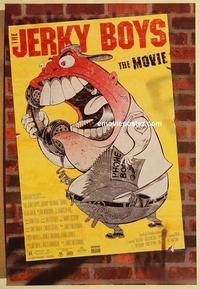 f361 JERKY BOYS DS one-sheet movie poster '95 John G. Brennan, prank calls!