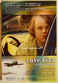 f419 LOVE LIZA one-sheet movie poster '02 Philip Seymour Hoffman, Bates