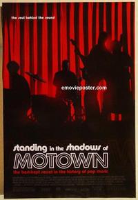 f629 STANDING IN THE SHADOWS OF MOTOWN DS one-sheet movie poster '02 R&B!