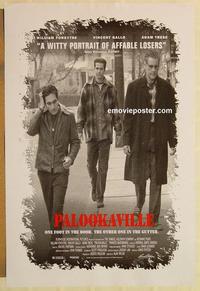 f505 PALOOKAVILLE DS one-sheet movie poster '95 William Forsythe, Gallo