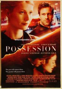 f525 POSSESSION DS one-sheet movie poster '02 Gwyneth Paltrow, Eckhart