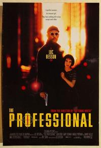 f535 PROFESSIONAL DS one-sheet movie poster '94 Luc Besson, Jean Reno