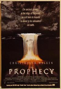 f538 PROPHECY one-sheet movie poster '95 Christopher Walken, Koteas