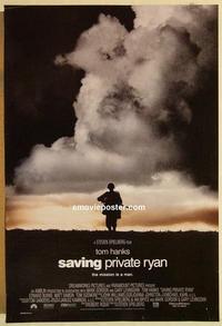 f579 SAVING PRIVATE RYAN DS int'l one-sheet movie poster '98 Tom Hanks, Spielberg