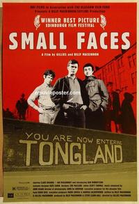 f615 SMALL FACES one-sheet movie poster '96 English teen thriller!