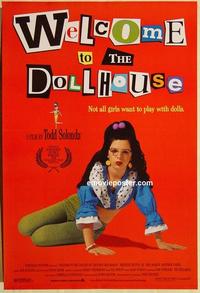 f725 WELCOME TO THE DOLLHOUSE one-sheet movie poster '95 Todd Solondz