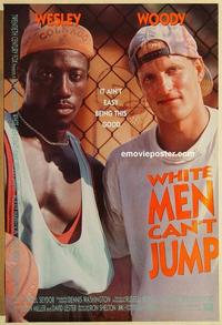 f730 WHITE MEN CAN'T JUMP DS one-sheet movie poster '92 basketball!