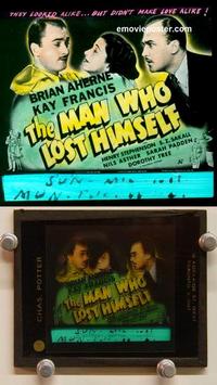 g278 MAN WHO LOST HIMSELF movie glass lantern slide '41 Kay Francis