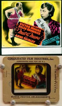 g301 MEET THE MISSUS movie glass lantern slide '37 Anne Shirley