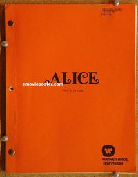 g002 ALICE original TV script '76 Linda Lavin, Philip McKeon