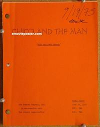 g012 CHICO & THE MAN original TV script '75 Jack Albertson