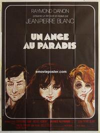 h386 UN ANGE AU PARADIS French one-panel movie poster '73 Raymond Gerome