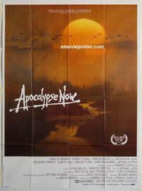 h262 APOCALYPSE NOW French one-panel movie poster '79 Marlon Brando, Coppola