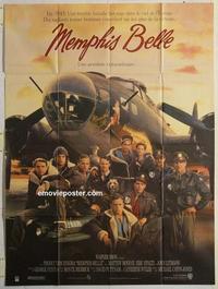 h326 MEMPHIS BELLE French one-panel movie poster '90 Modine, Sean Astin