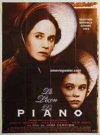 h339 PIANO French one-panel movie poster '93 Hunter, Harvey Keitel