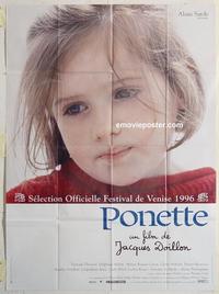 h342 PONETTE French one-panel movie poster '96 Jacques Doillon, Thivisol