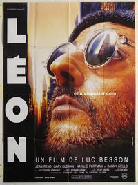 h344 PROFESSIONAL French one-panel movie poster '94 Luc Besson, Jean Reno