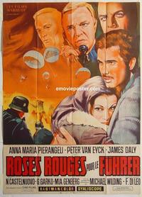 h347 RED ROSES FOR THE FUHRER French one-panel movie poster '68 Maria