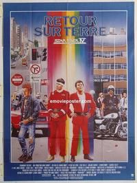 h363 STAR TREK 4 French one-panel movie poster '86 Leonard Nimoy, Shatner