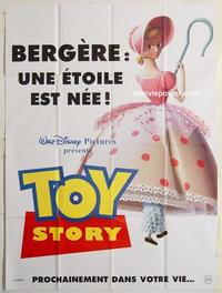 h376 TOY STORY French one-panel movie poster '95 Little Bo Peep!