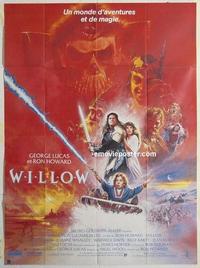 h393 WILLOW French one-panel movie poster '88 Val Kilmer, George Lucas