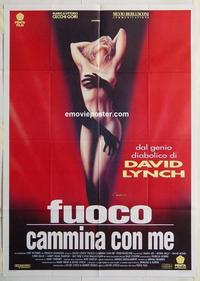 h045 TWIN PEAKS: FIRE WALK WITH ME Italian one-panel movie poster '92 Lynch