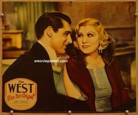 h001 I'M NO ANGEL jumbo lobby card '33 Mae West, Cary Grant