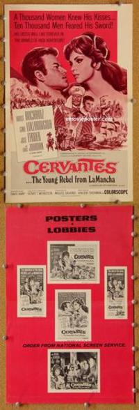 h426 CERVANTES movie pressbook '68 Gina Lollobrigida, Buchholz