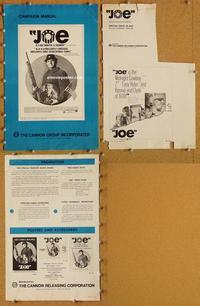 h480 JOE movie pressbook '70 Peter Boyle, hippies & drugs!