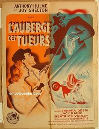 h246 SEND FOR PAUL TEMPLE French 23x31 movie poster '46 Anthony Hulme