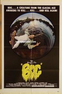 k145 BOG one-sheet movie poster '78 Aldo Ray, De Haven, horror!