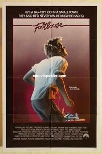 k363 FOOTLOOSE one-sheet movie poster '84 dancin' Kevin Bacon!