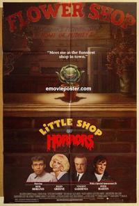 k612 LITTLE SHOP OF HORRORS one-sheet movie poster '86 Frank Oz