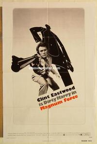 k646 MAGNUM FORCE one-sheet movie poster '73 Clint Eastwood, Dirty Harry