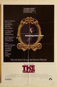 k993 TENANT one-sheet movie poster '76 Roman Polanski, Adjani