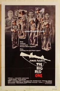 n097 BIG RED ONE one-sheet movie poster '80 Samuel Fuller, Lee Marvin