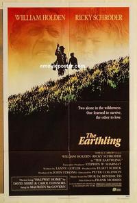 n300 EARTHLING one-sheet movie poster '81 William Holden, Ricky Schroder