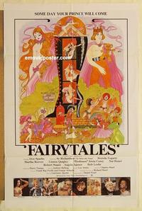 n336 FAIRY TALES one-sheet movie poster '78 Linnea Quigley, sexy fantasy!