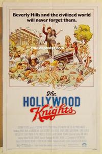 n517 HOLLYWOOD KNIGHTS one-sheet movie poster '80 Robert Wuhl, Drescher