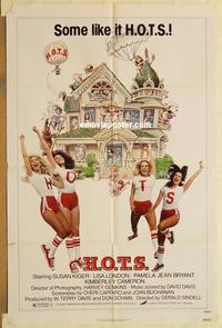 n539 HOTS one-sheet movie poster '79 Susan Kiger, sexy college girls!