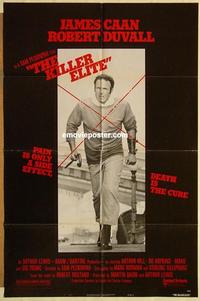n624 KILLER ELITE style B one-sheet movie poster '75 James Caan, Peckinpah