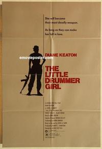 n674 LITTLE DRUMMER GIRL one-sheet movie poster '84 Diane Keaton