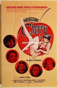 n718 MARASCHINO CHERRY one-sheet movie poster '78 Metzger, Gloria Leonard