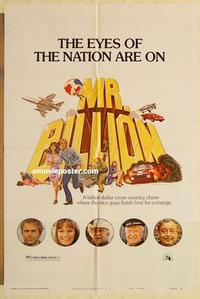 n787 MR BILLION teaser one-sheet movie poster '77 Terence Hill, Perrine