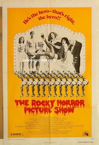 n943 ROCKY HORROR PICTURE SHOW style B one-sheet movie poster '75 Tim Curry