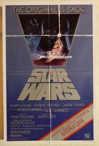 p025 STAR WARS 1sh movie poster R82 George Lucas, Harrison Ford