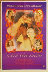 p052 SWEET DREAMS SUZAN one-sheet movie poster '80 sexy Rhonda Jo Petty!
