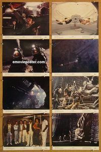 s036 ALIEN 8 color 11x14 stills '79 Sigourney Weaver, sci-fi!