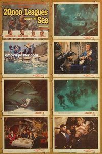 s011 20,000 LEAGUES UNDER THE SEA 8 movie LCs '55 Jules Verne