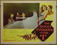s003 5000 FINGERS OF DR T #2 movie lobby card '53 Tommy Rettig, Dr Seuss